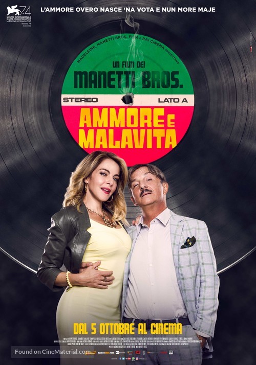 Ammore e malavita - Italian Movie Poster