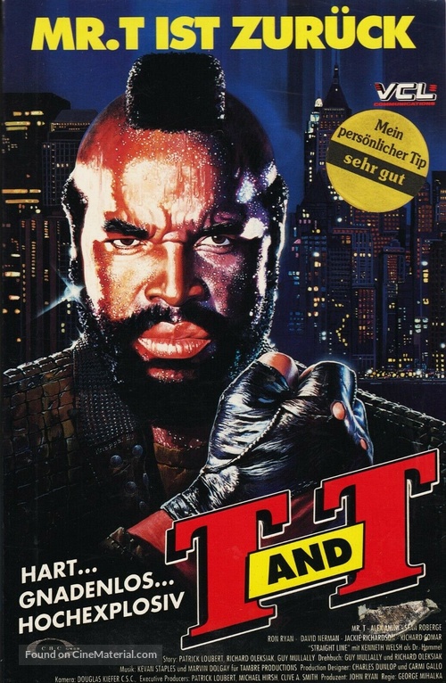 Straight Line - German VHS movie cover