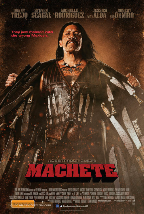Machete - Australian Movie Poster