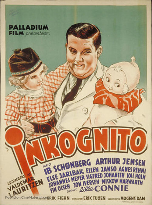 Inkognito - Danish Movie Poster