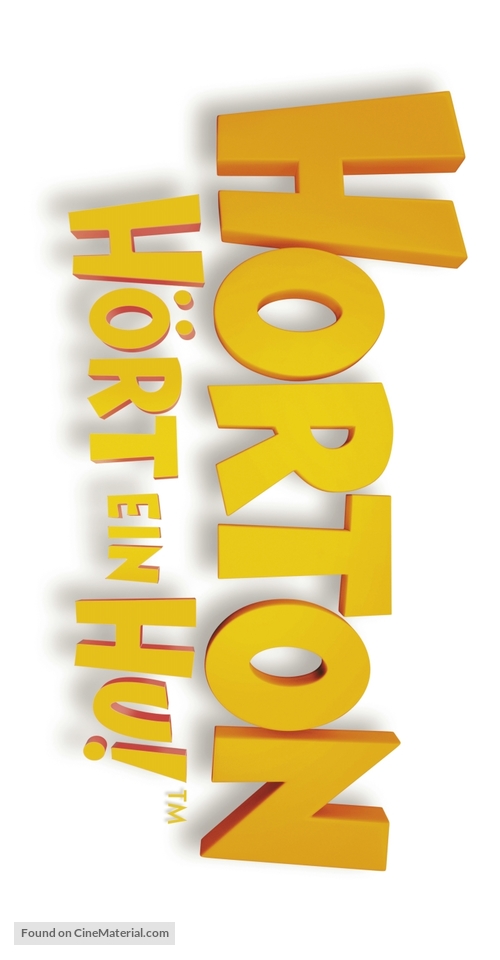 Horton Hears a Who! - German Logo