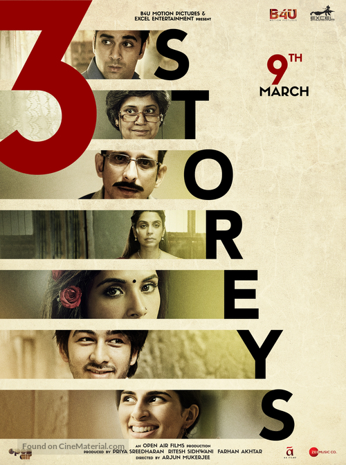 3 Storeys - Indian Movie Poster