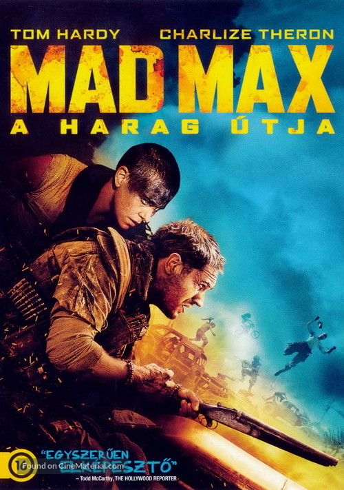 Mad Max: Fury Road - Hungarian DVD movie cover