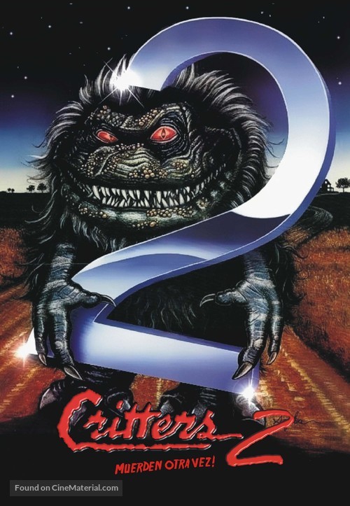 Critters 2: The Main Course - Argentinian Movie Poster