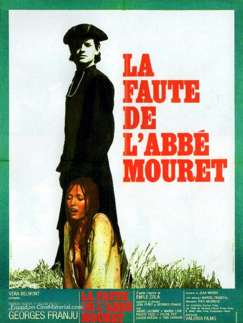 La faute de l&#039;abb&eacute; Mouret - French Movie Poster