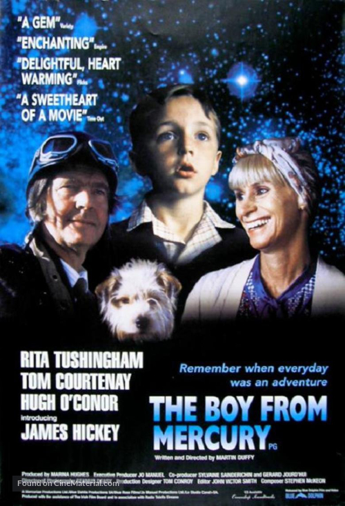 The Boy from Mercury - British Movie Poster
