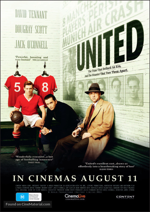 United - Australian Movie Poster