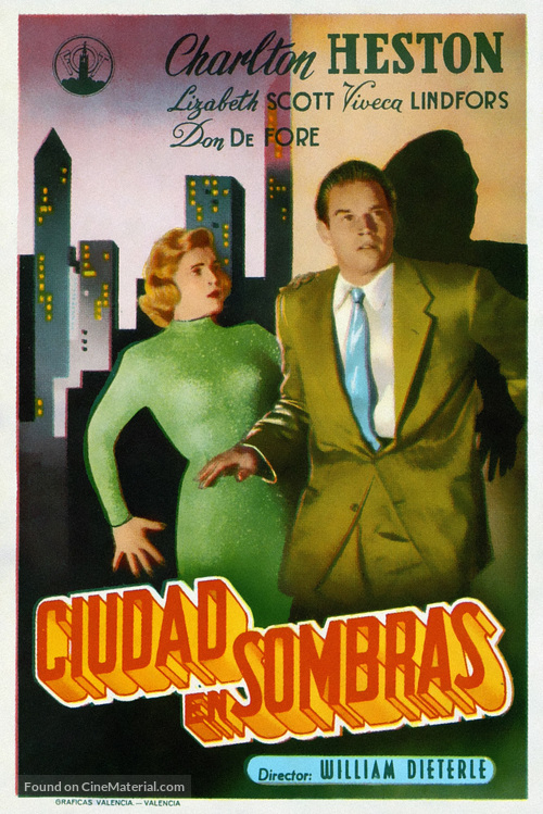 Dark City - Spanish Movie Poster