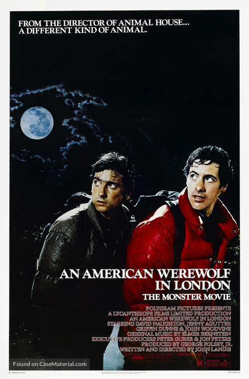 An American Werewolf in London - Theatrical movie poster
