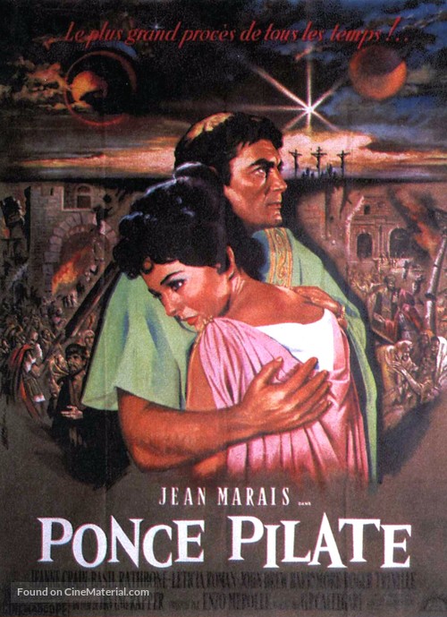 Ponzio Pilato - French Movie Poster