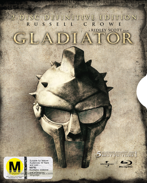 Gladiator - New Zealand Movie Cover