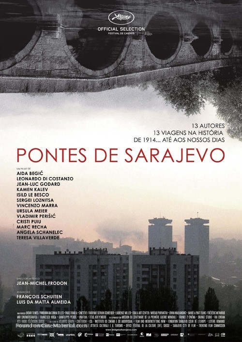 Ponts de Sarajevo - Portuguese Movie Poster