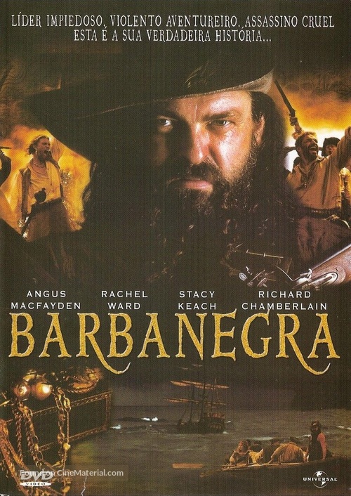 &quot;Blackbeard&quot; - Portuguese Movie Cover