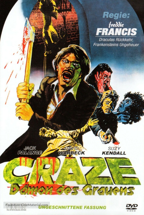 Craze - German DVD movie cover