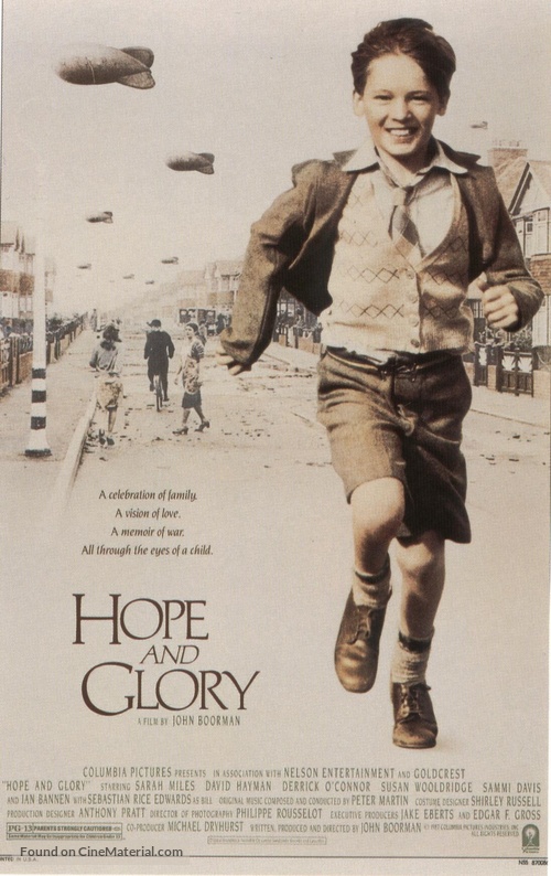 Hope and Glory - Movie Poster