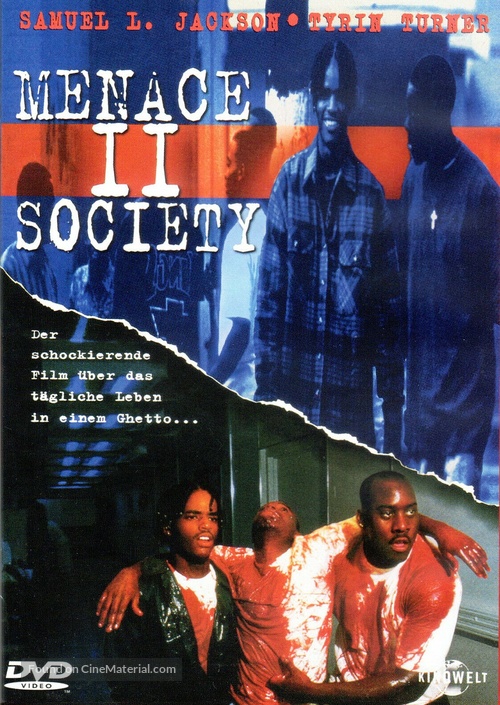 Menace II Society - German DVD movie cover