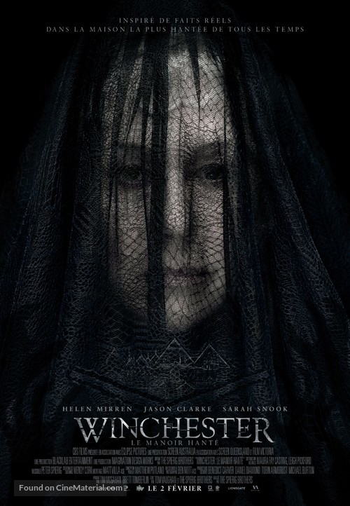 Winchester - Canadian Movie Poster