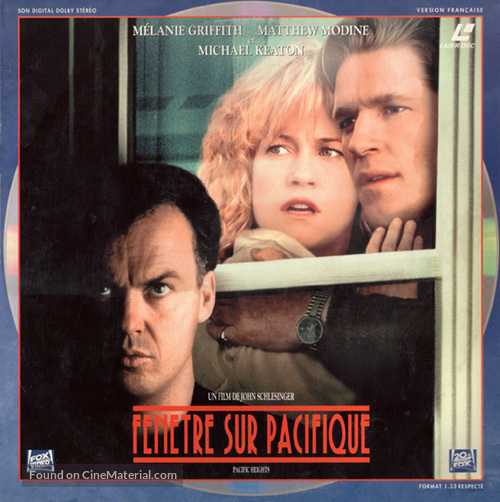 Pacific Heights - French Movie Cover