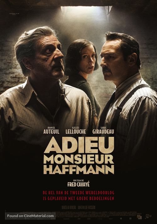 Adieu Monsieur Haffmann - Dutch Movie Poster