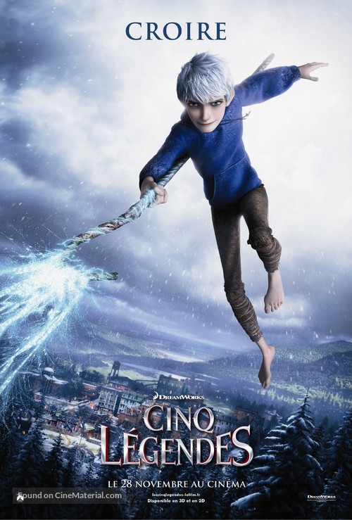 Rise of the Guardians - French Movie Poster