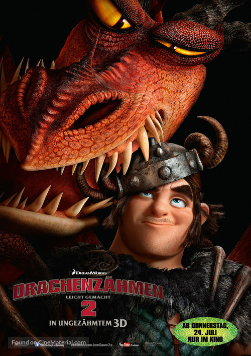 How to Train Your Dragon 2 - German Movie Poster