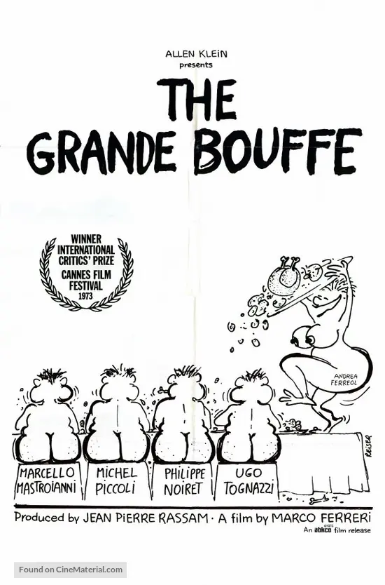 La grande bouffe - Movie Poster