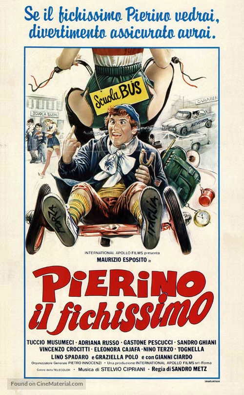 Pierino il fichissimo - Italian Movie Poster