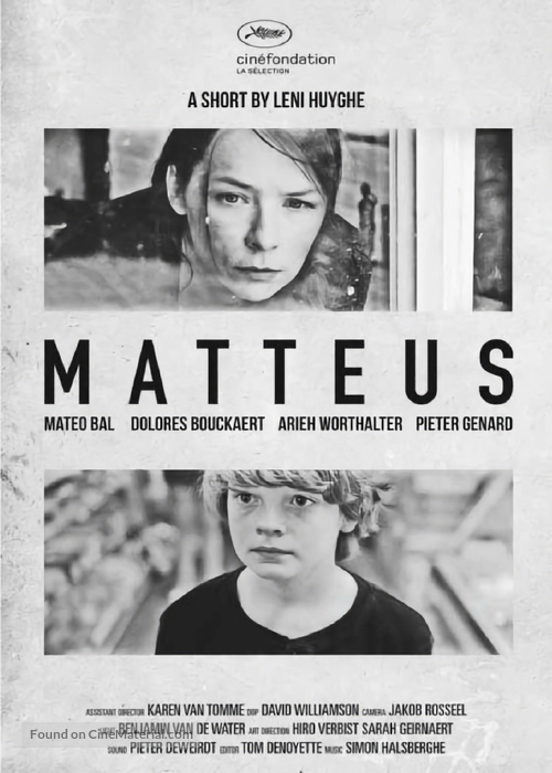 Matteus - Belgian Movie Poster