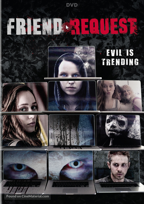 Friend Request - DVD movie cover