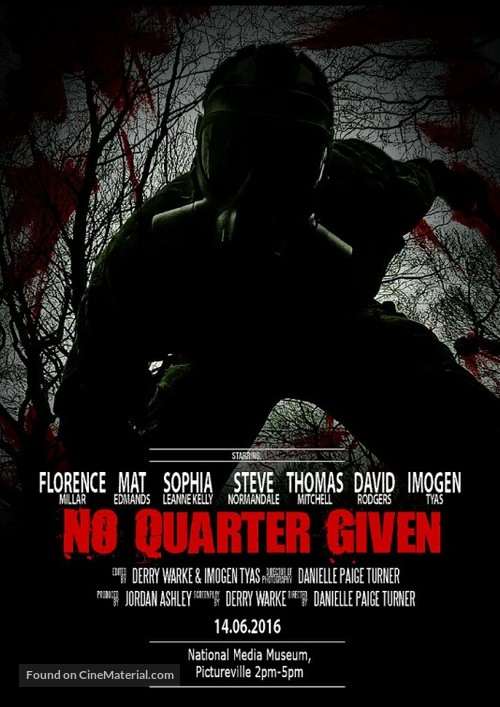 No Quarter Given - British Movie Poster