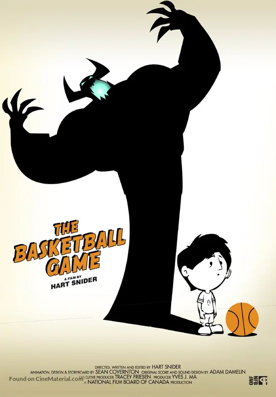 The Basketball Game - Canadian Movie Poster