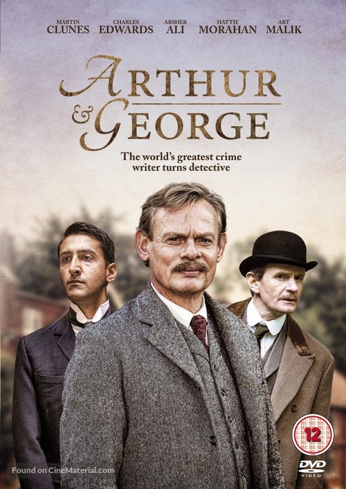&quot;Arthur &amp; George&quot; - British DVD movie cover