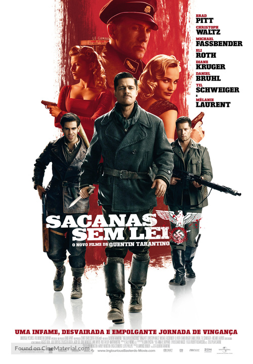 Inglourious Basterds - Portuguese Movie Poster