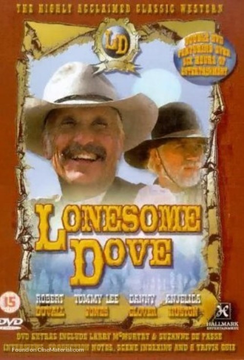 &quot;Lonesome Dove&quot; - British DVD movie cover