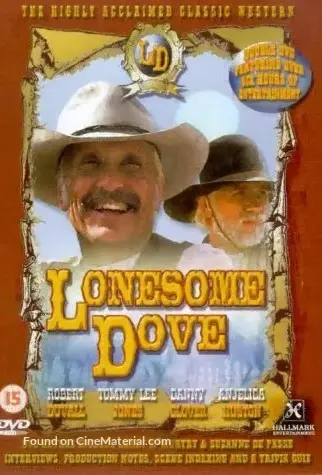 &quot;Lonesome Dove&quot; - British DVD movie cover