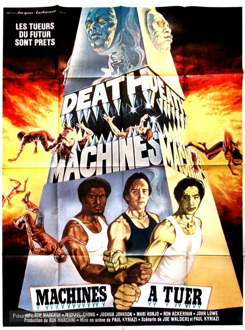 Death Machines - French Movie Poster