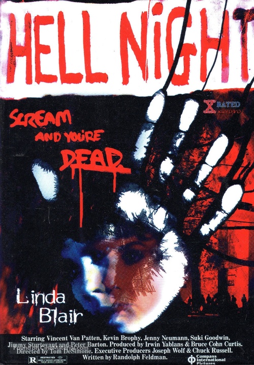 Hell Night - German DVD movie cover