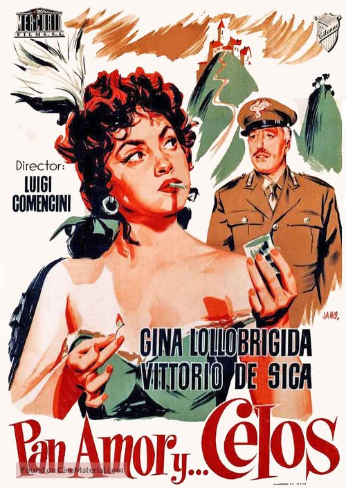 Pane, amore e gelosia - Spanish Movie Poster