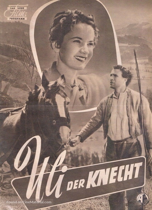 Uli, der Knecht - German poster