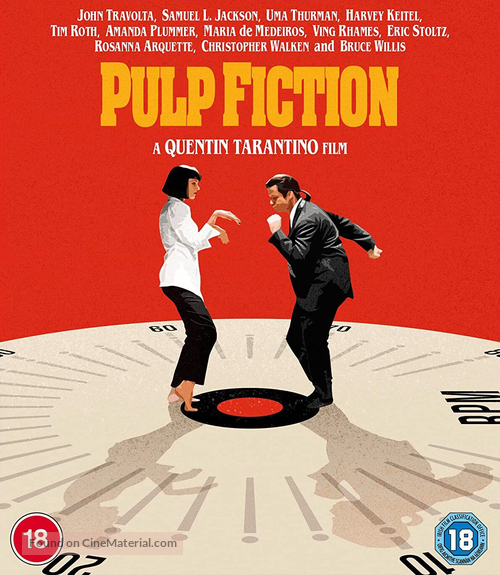 Pulp Fiction - British Movie Cover