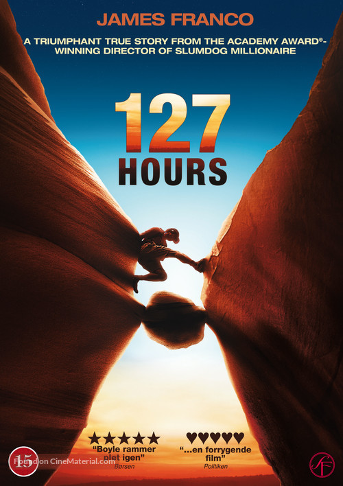 127 Hours - Danish DVD movie cover