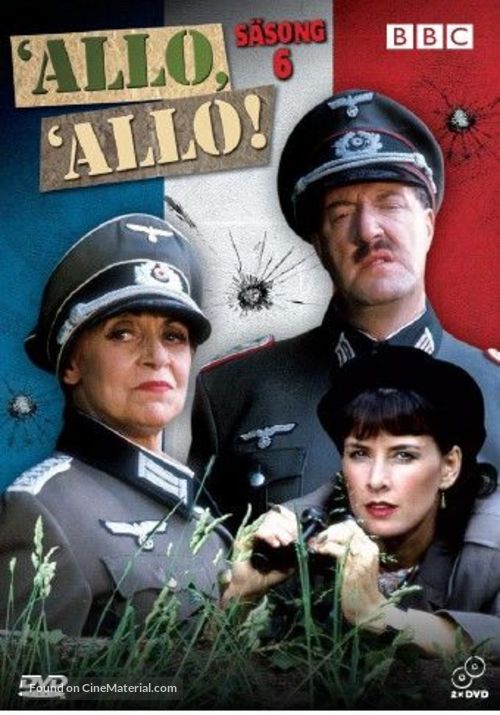&quot;&#039;Allo &#039;Allo!&quot; - Swedish DVD movie cover
