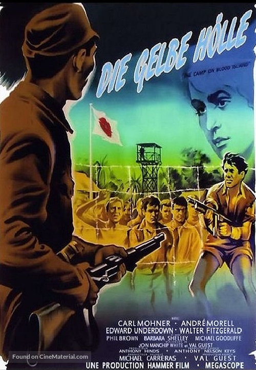 The Camp on Blood Island - German DVD movie cover