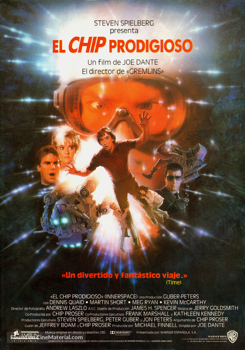 Innerspace - Spanish Movie Poster