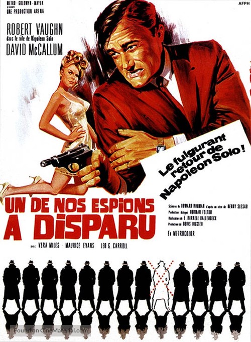 One of Our Spies Is Missing - French Movie Poster