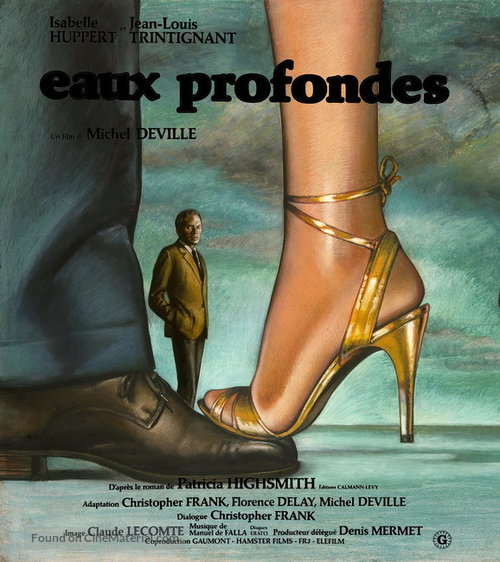 Eaux profondes - French Movie Poster