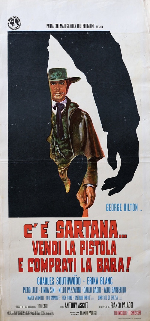 C&#039;&egrave; Sartana... vendi la pistola e comprati la bara - Italian Movie Poster