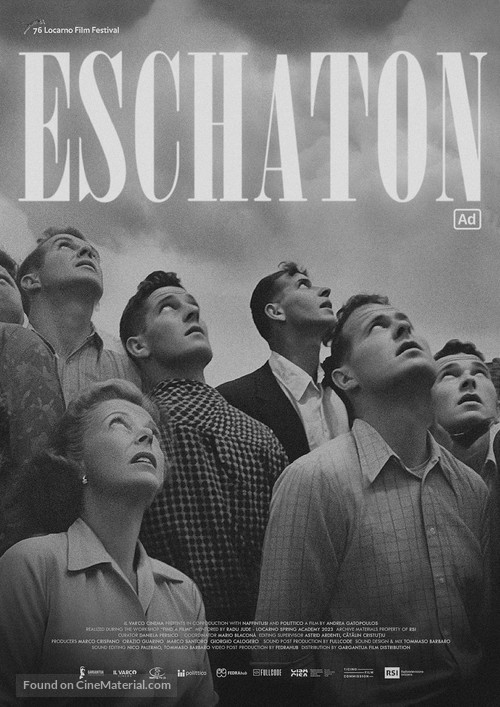 Eschaton Ad - Italian Movie Poster