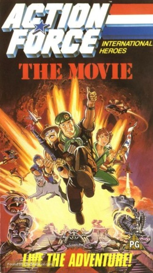 G.I. Joe: The Movie - British VHS movie cover