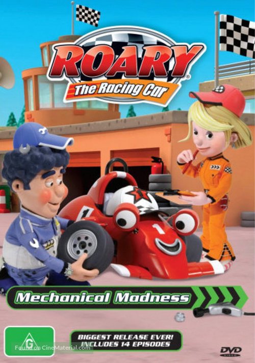 &quot;Roary the Racing Car&quot; - Australian Movie Cover
